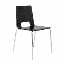 Multiply 4 Legged Wooden Shell Chair with Open Back