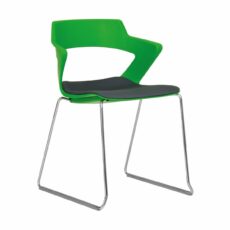 Zen Meeting Chair on Cantilever Frame with Seat Pad