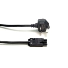 Impulse Mains Lead UK Plug to 3 Pole Connector