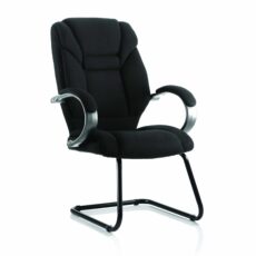 Galloway High Back Cantilever Visitor Chair with Arms