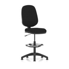 Eclipse Plus I Medium Back Task Operator Office Chair with Hi Rise Draughtsman Kit