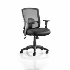 Portland Medium Mesh Back Task Operator Office Chair with Arms
