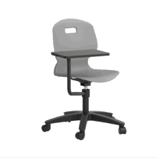 Titan Arc Swivel Chair with Arm Tablet