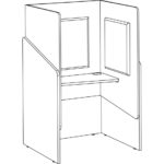 Sitting Pod 1000w x 1000d x 1620h