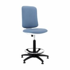 Eden Draughtsman Chair in White