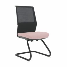 Loop Mesh Back Cantilever Chair