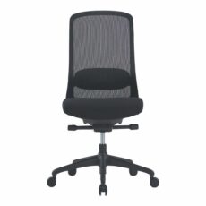 Solo Black Mesh Back Chair
