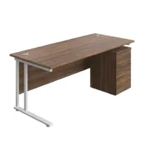 TC Twin Upright Cantilever Desks