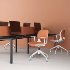 Ace Chair Grey - 4 Star Base