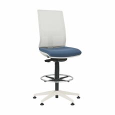 Mix Draughtsman Chair White