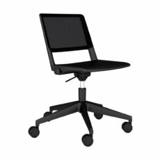 Salto Plastic Shell Chair with Mesh Back