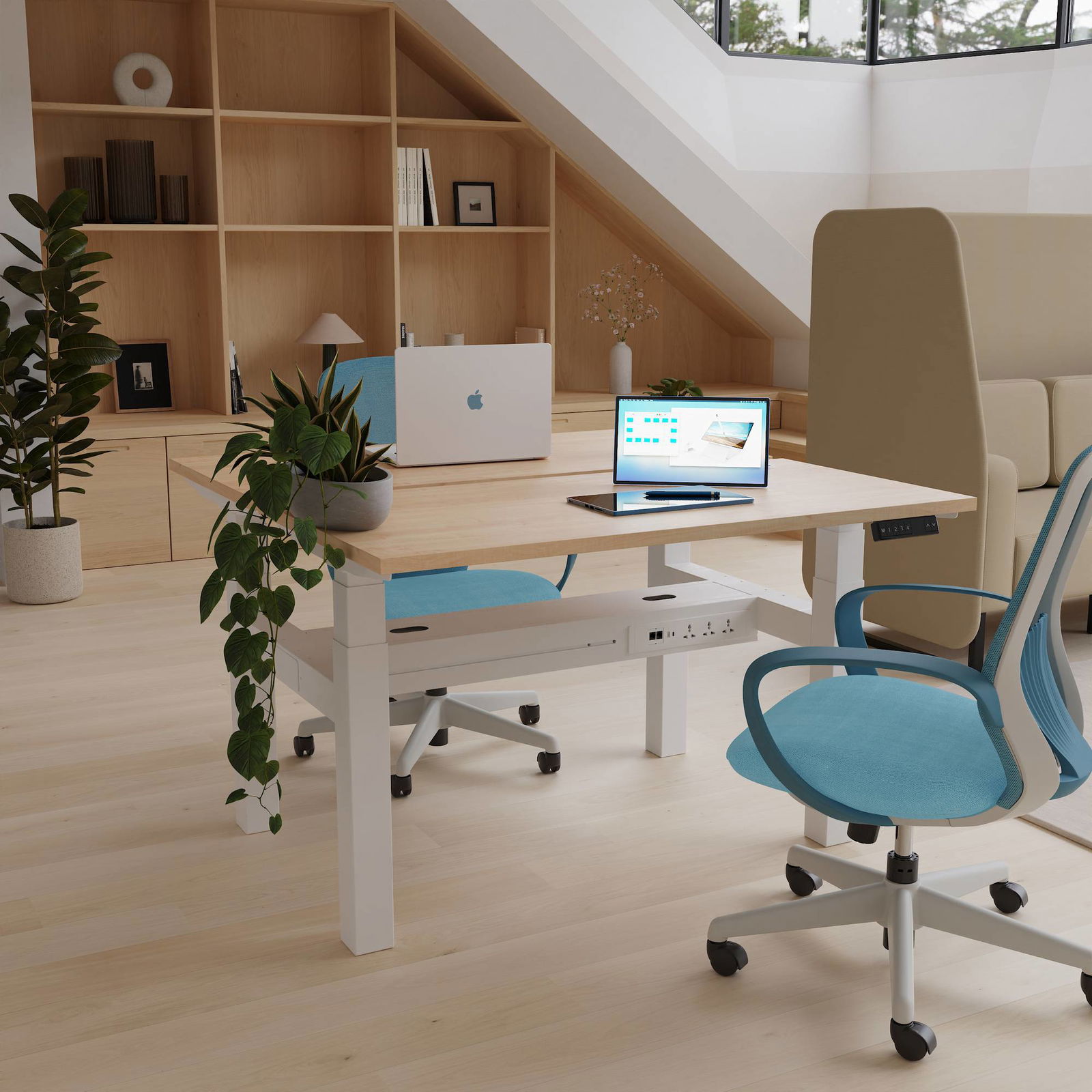 Air Height Adjustable Bench Desks thumbnail