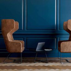 Harc High Back Lounge Chair