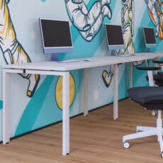 Veta Single Bench Desk