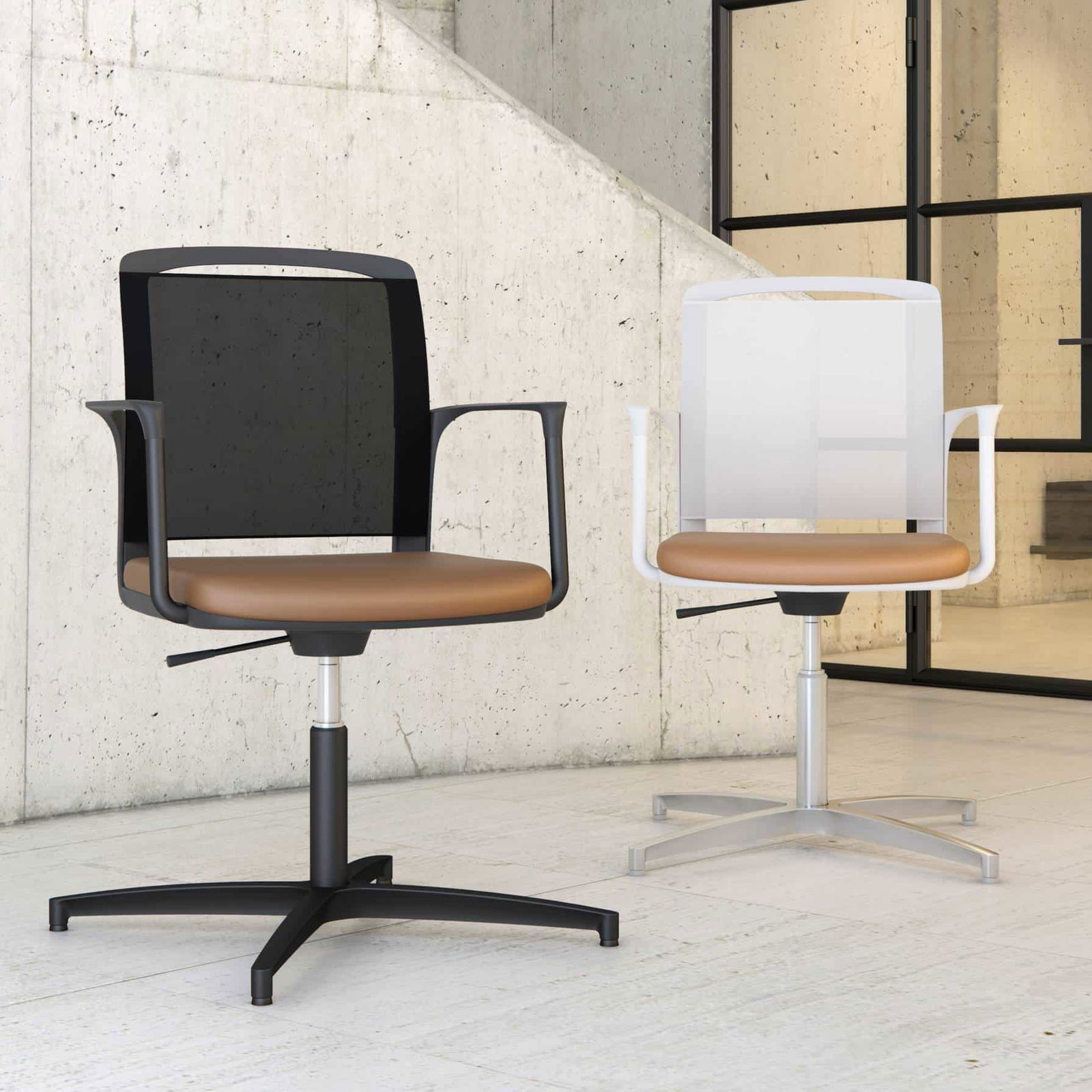 Infinity Mesh Chair on Glides thumbnail