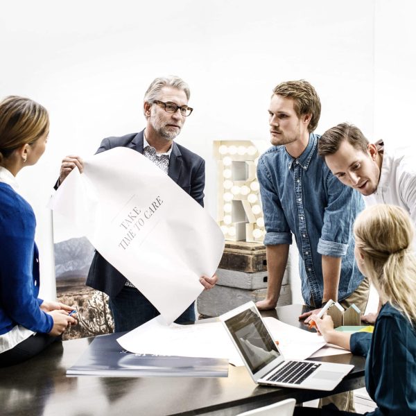 Business people in meeting at office